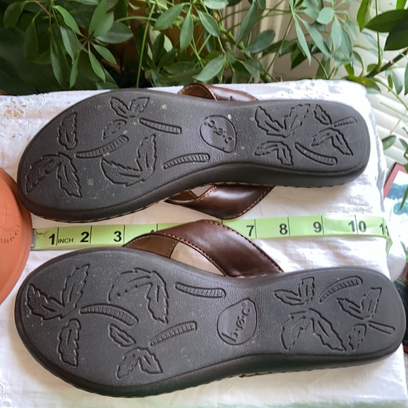 Born Concepts Chocolate Brown Flip Flops - Picture 2 of 7